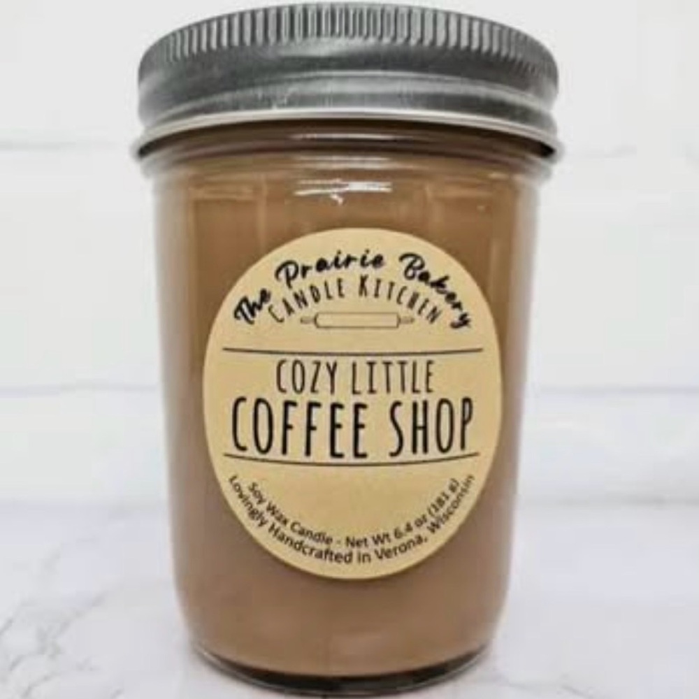Cozy Little Coffee Shop Jar Candle